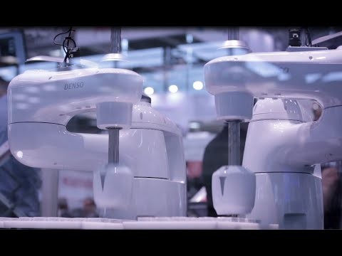 DENSO Robotics presented - first time in Europe - its New HSR Robot Series, the Innovative COBOTTA for Human-Robot-Collaboration and Industry 4.0/IoT Applications.